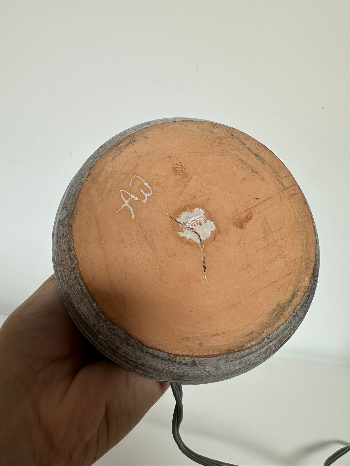 Lampe à poser en céramique - 1970 - vintage