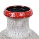 Fat Lava Donut Vase Red West Germany Rare Design 493-35