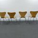 Chairs 3107 by Arne Jacobsen for Fritz Hansen, 1990s