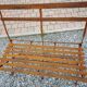 Banc de jardin en fer