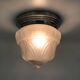 Ceiling lamp, wall lamp, molded glass lamp aluminum structure