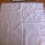 White cotton tablecloth and napkins