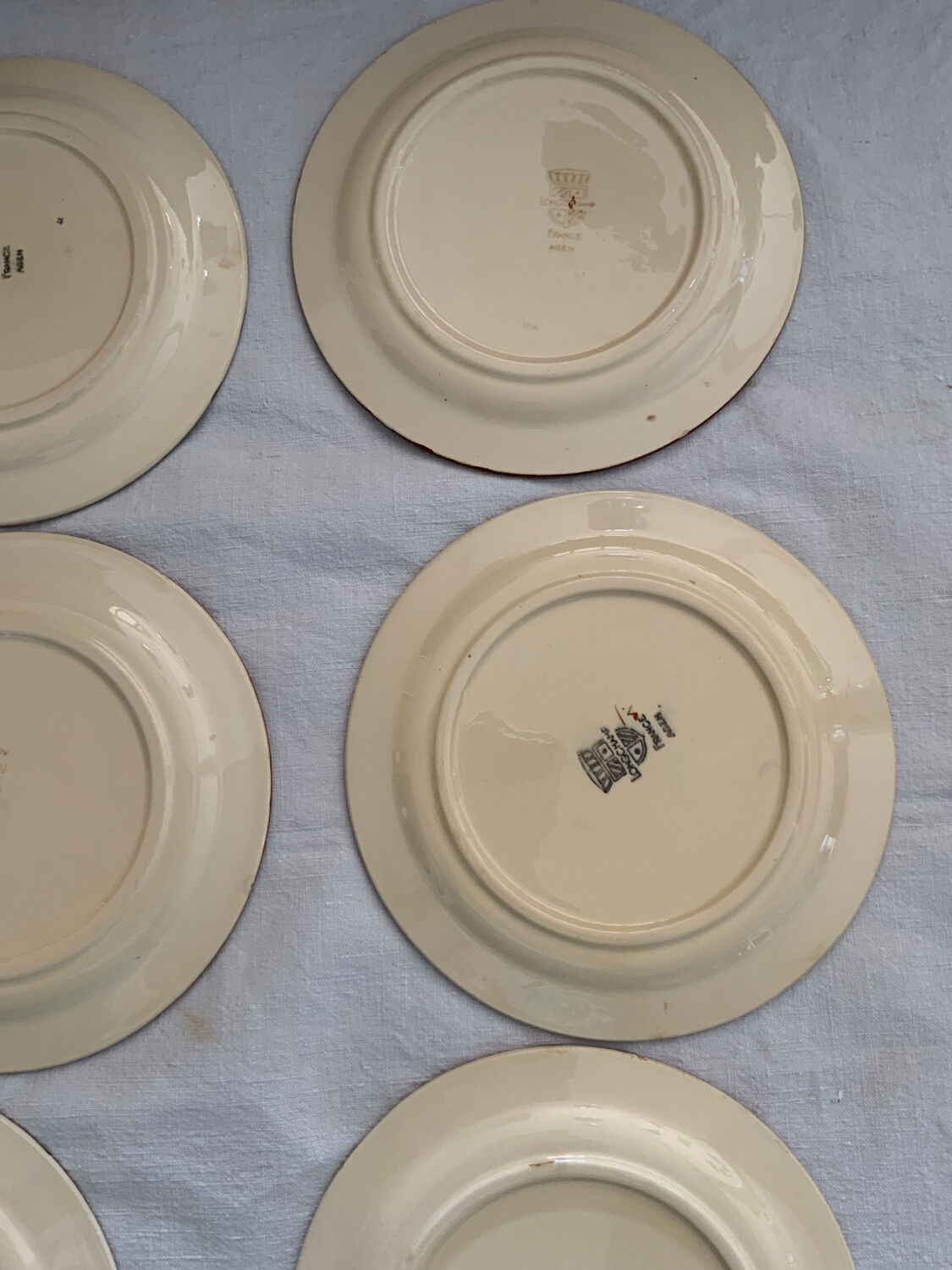 Vintage plates