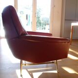 Pair of armchairs by designer Guy Besnard