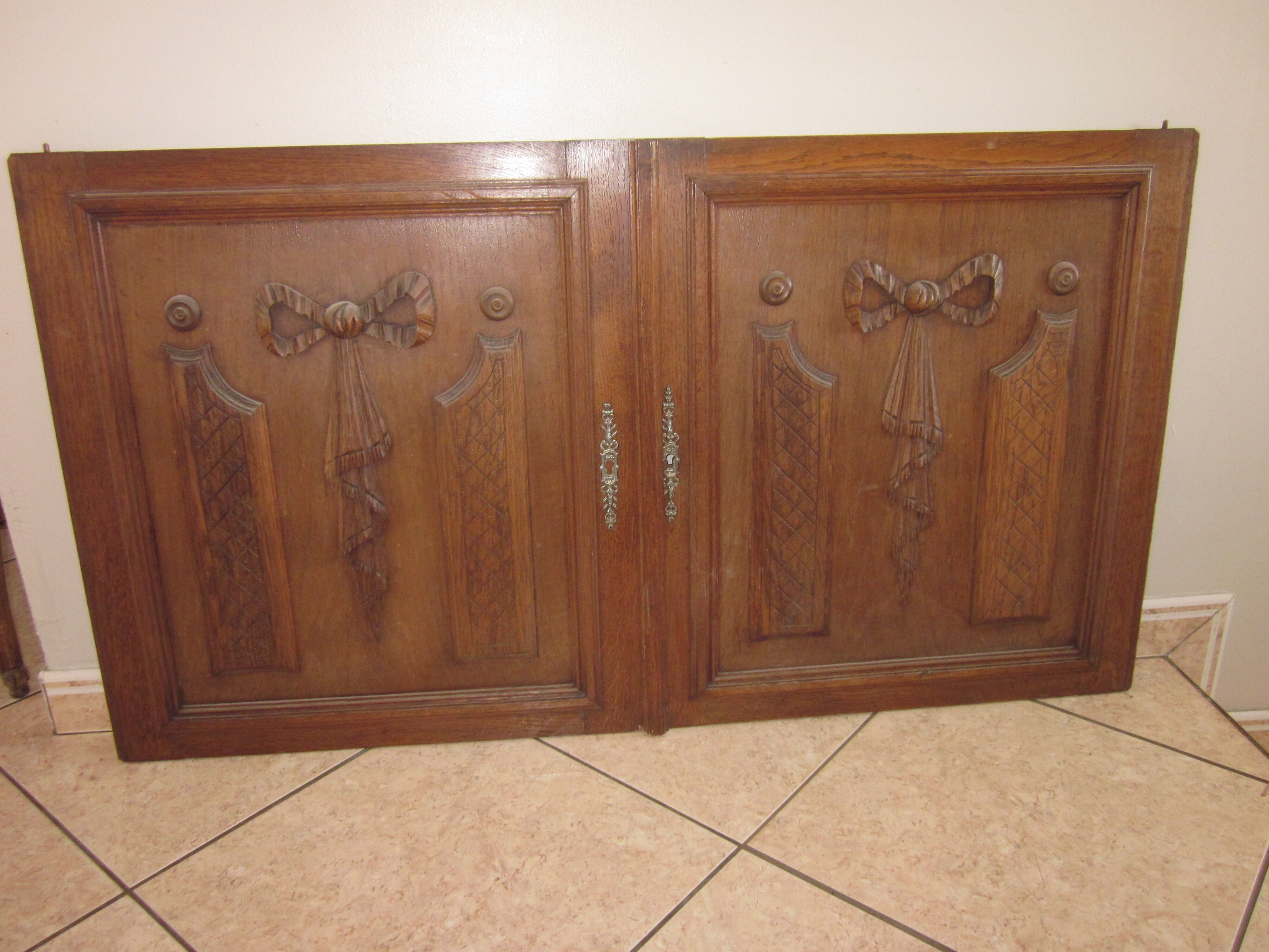 Old door pairs