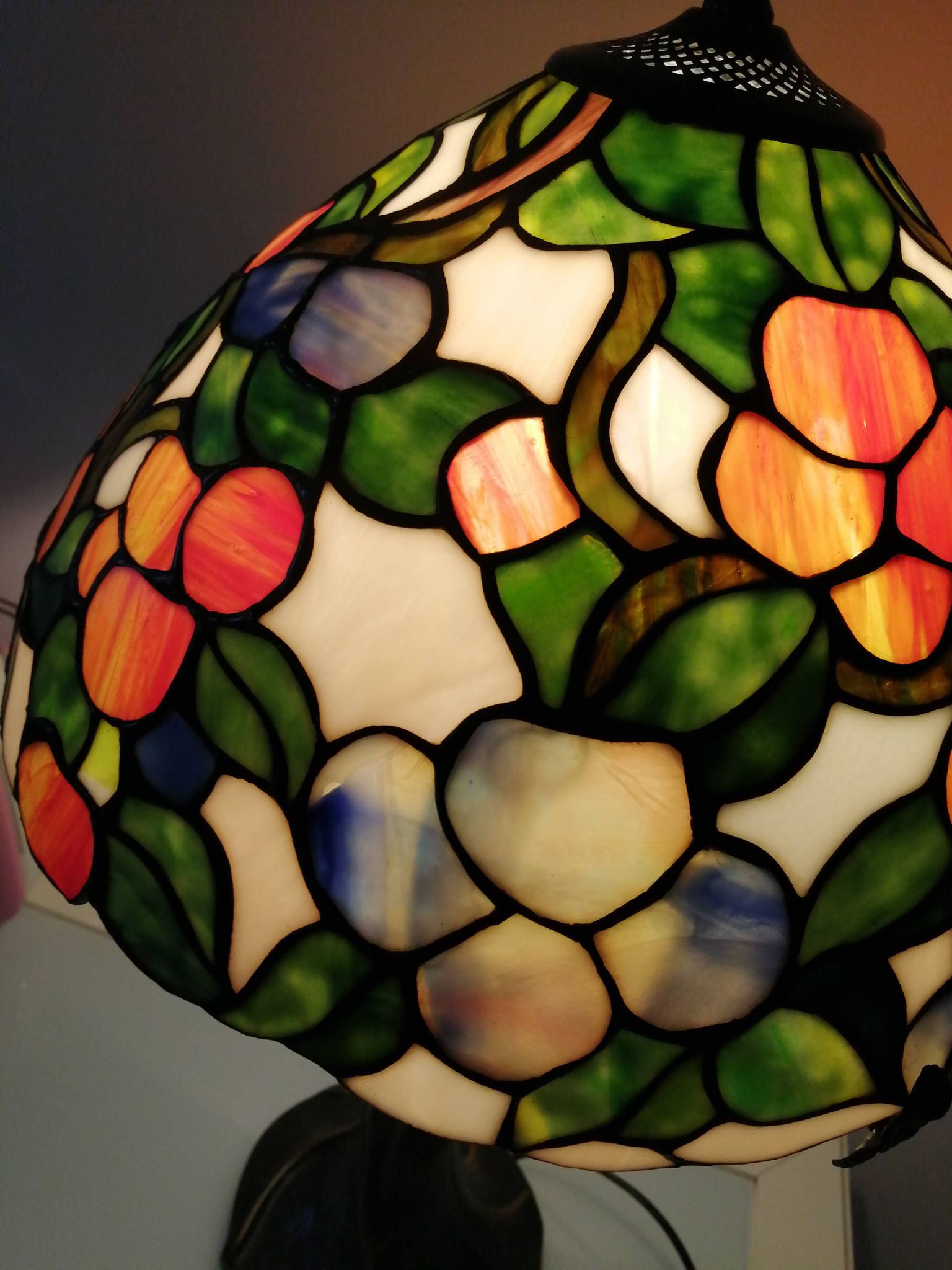 Lampe en Pâte de Verre