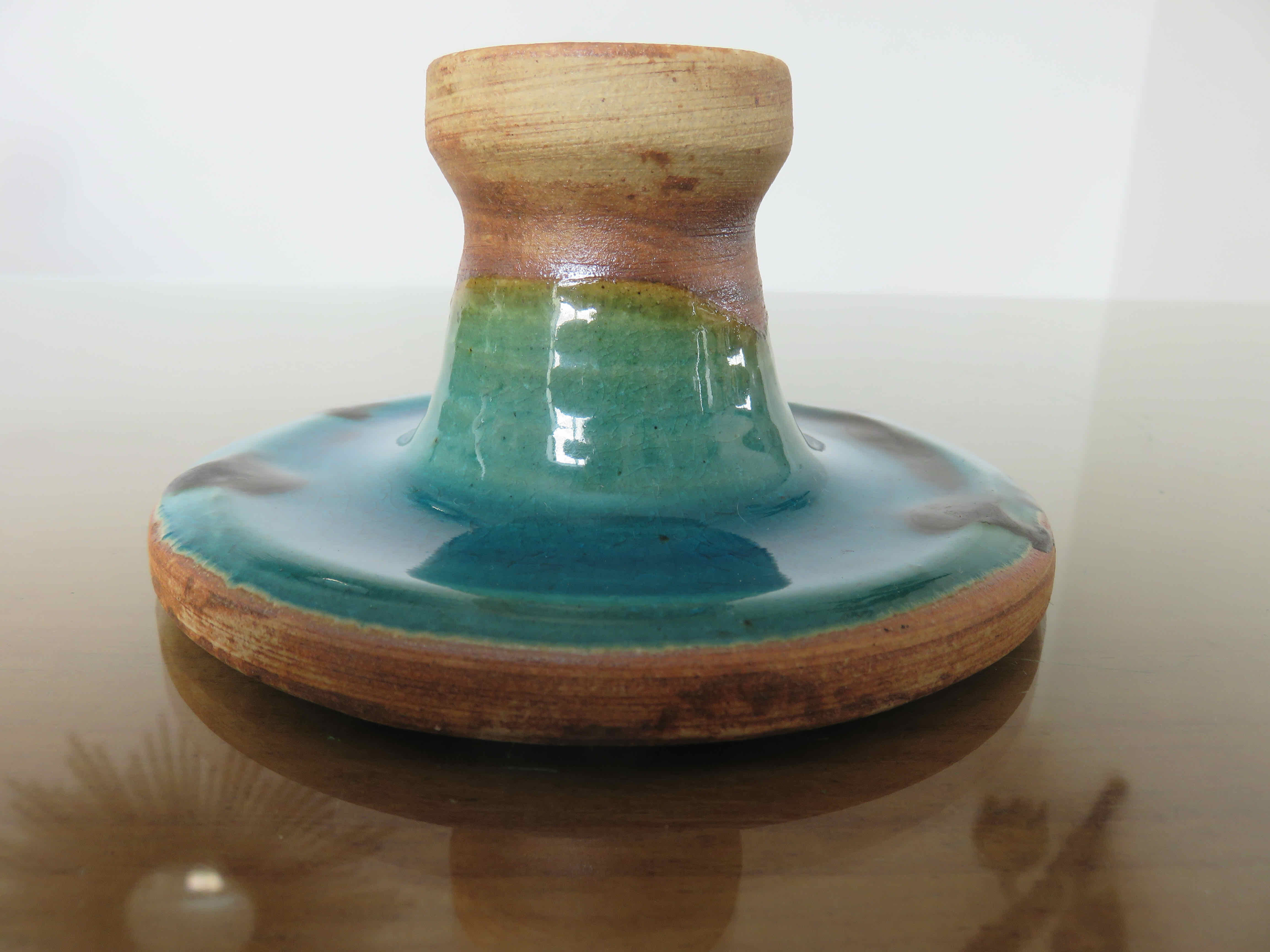 Candle holder " Grès du Colombier " 50s 60s