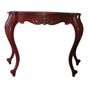 console 4 pieds galbés