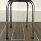 Tabouret en formica jaune