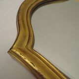 Louis XV style golden tower mirror, medium size