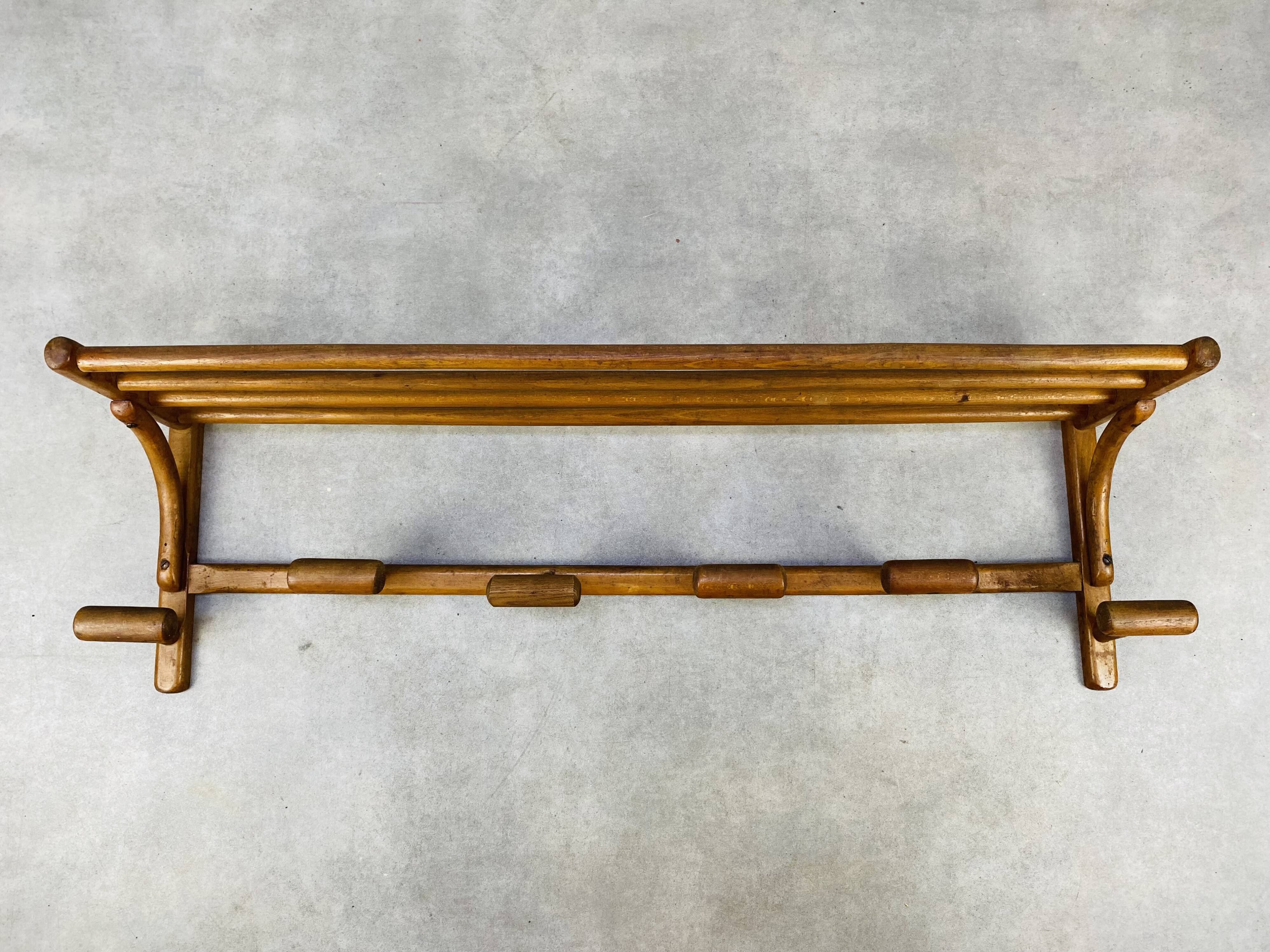 Wall coat rack bentwood bistrot GYF