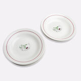 Set of 2 pairs of plates Salins, model 'Spring'