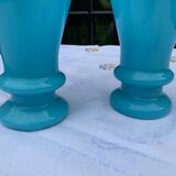 Pair of opaline vases