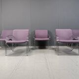 Danish arm chairs by Alfred Hofmann for Gispen/Labofa - 1970s - set of 5