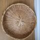 Wicker basket with lid