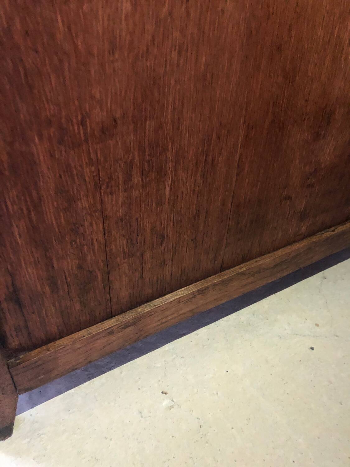 Restored old furniture / chest of drawers with 2 drawers