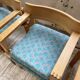 Set de 6 chaises chêne accoudoirs Ate Van Apeldoorn