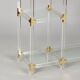 Vintage plexiglass étagère by Charles Hollis Jones, 1970s