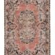Vintage Turkish handmade rug 205x326 cm