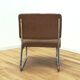 Suite of 3 vintage armchairs 50s