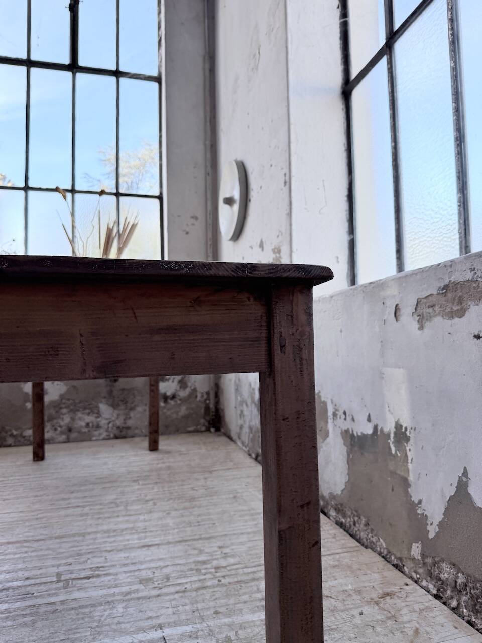 Farm table in pine 1950 250cm