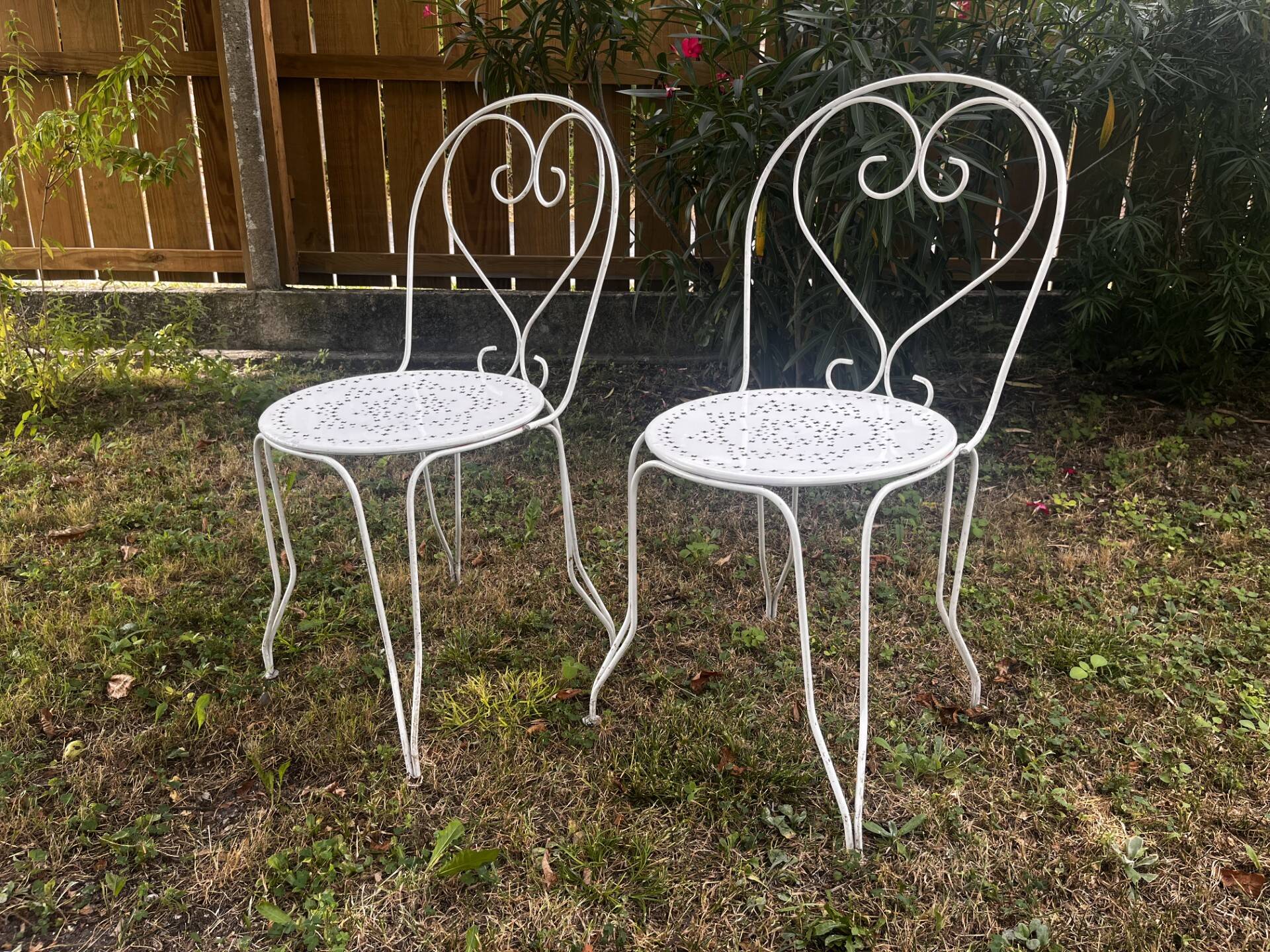 Garden chairs