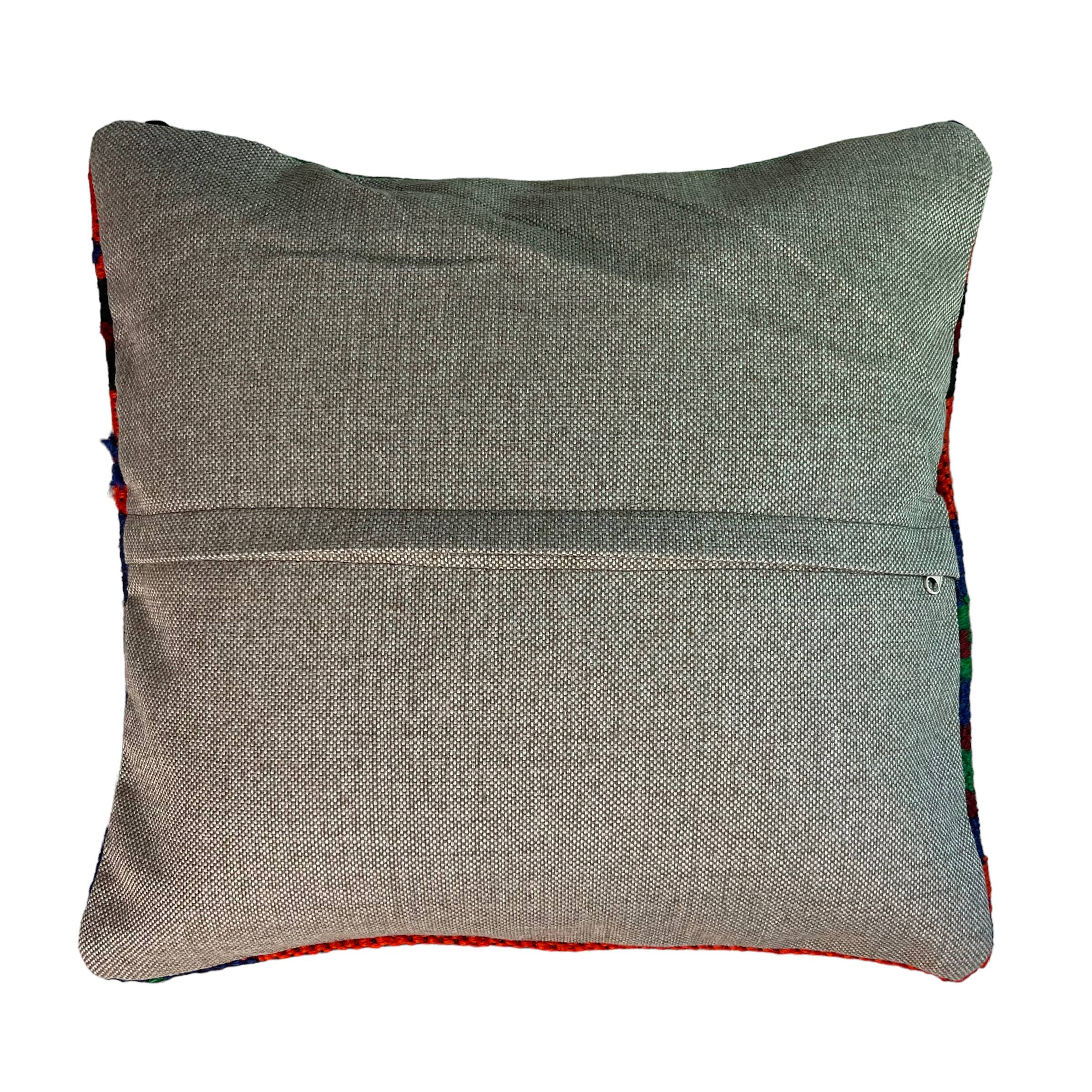 HOUSSE DE COUSSIN KILIM TURC VINTAGE, 40 X 40 CM