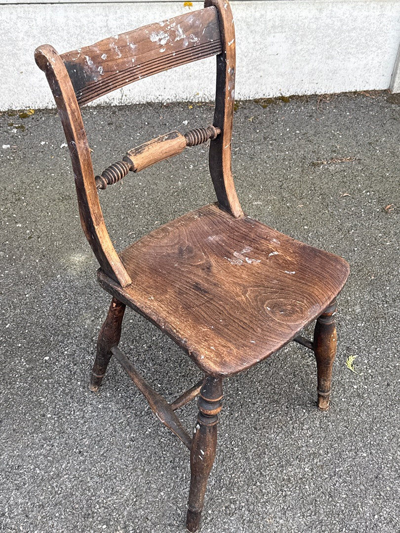 Set of 3 chairs – Vintage – Furniture – Solid wood