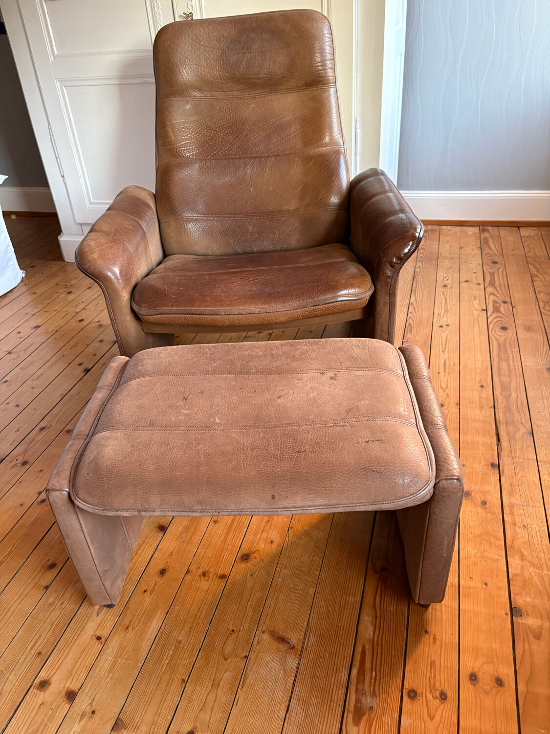 Sede DS 50 armchair and ottoman