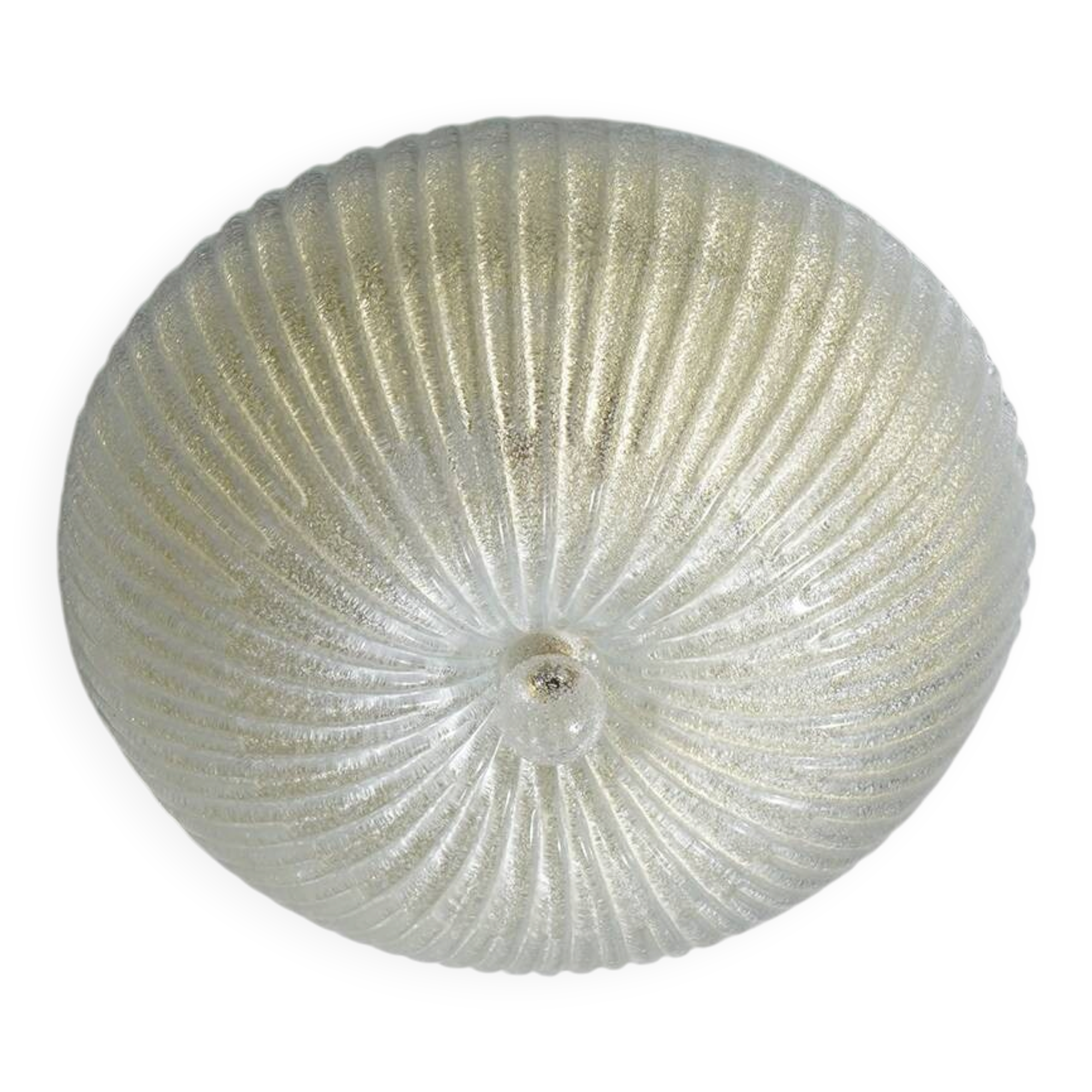 Grand plafonnier en verre de Murano, années 1990