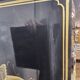 Vintage Chinese black lacquer cabinet soapstone, mother-of-pearl bohemia