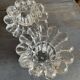 Pair of Italian glass candlesticks