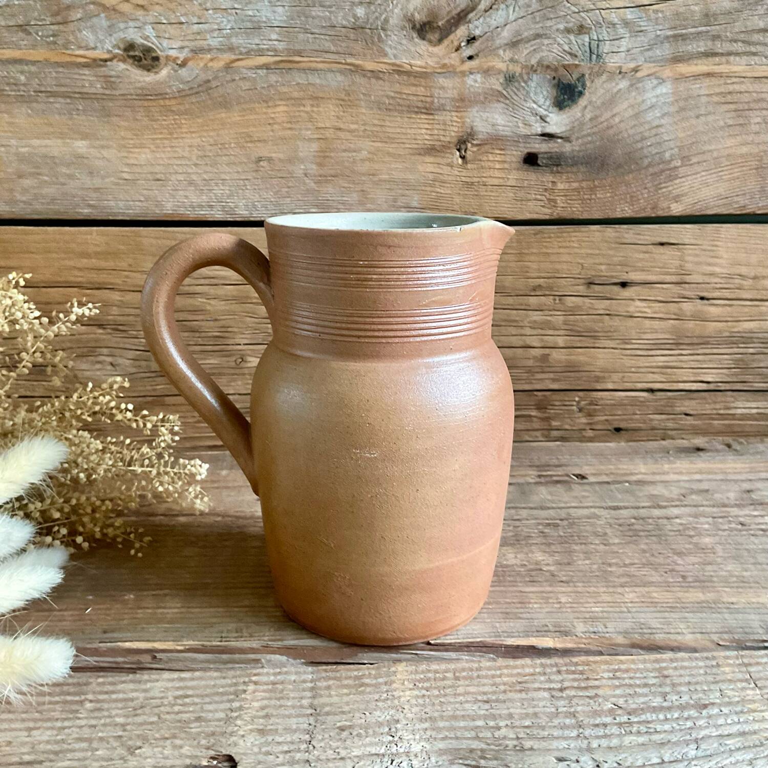 Stoneware pitcher from Berry France