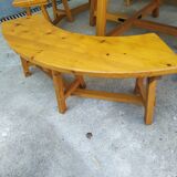 Mountain table and bench