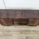 Art Decò console in mahogany burl