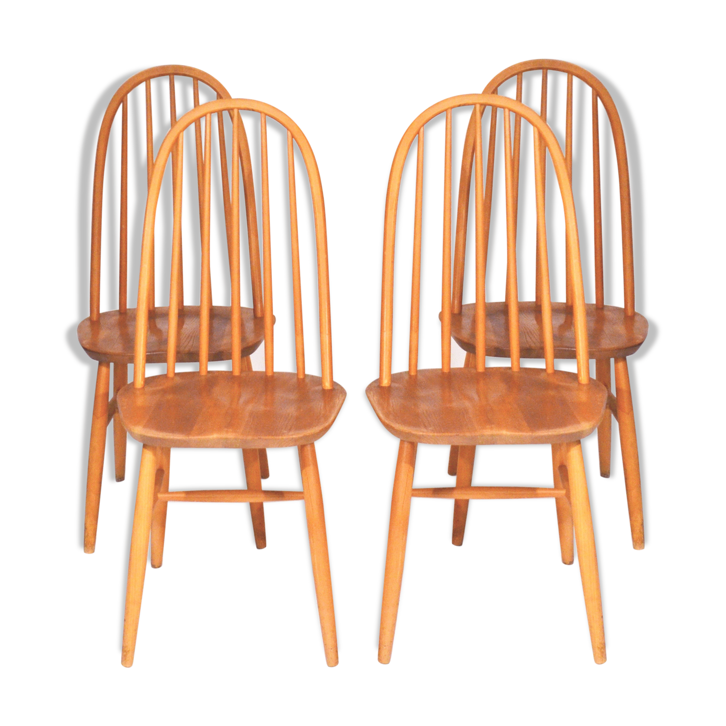 Set of 4 Ercol chairs