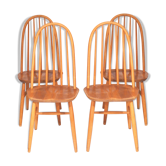 Set of 4 Ercol chairs