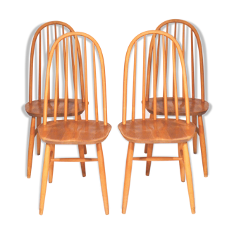 Set of 4 Ercol chairs