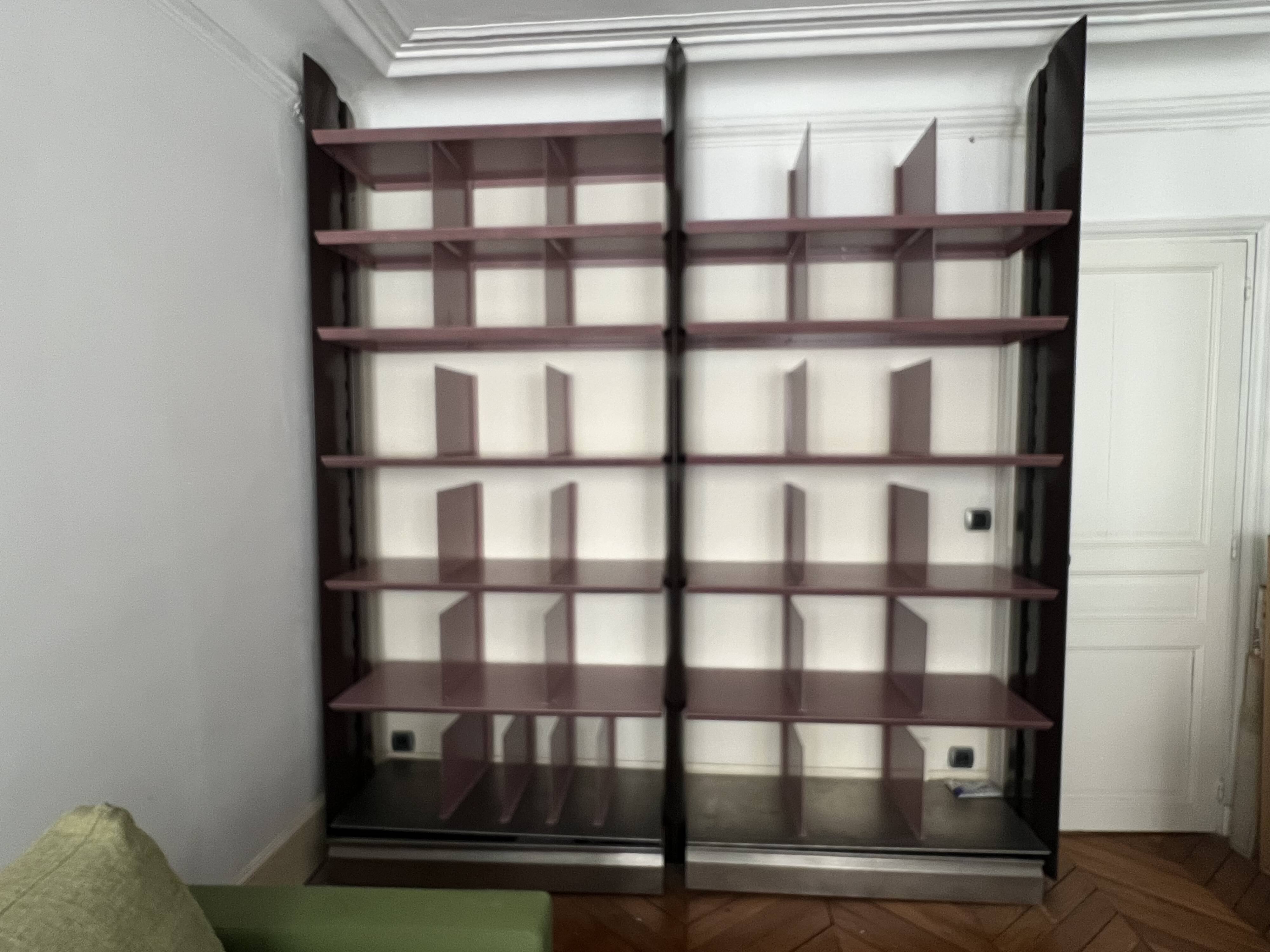 Bookshelf in the style of Roche Bobois.