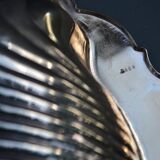 Silver-plated shell-shaped bowl/dish/vegetable dish