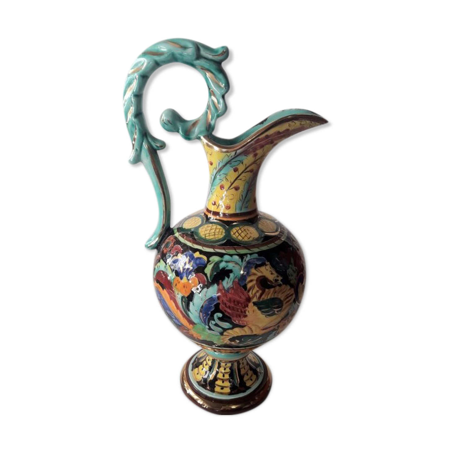 Cerart Monaco ceramics vase 50s