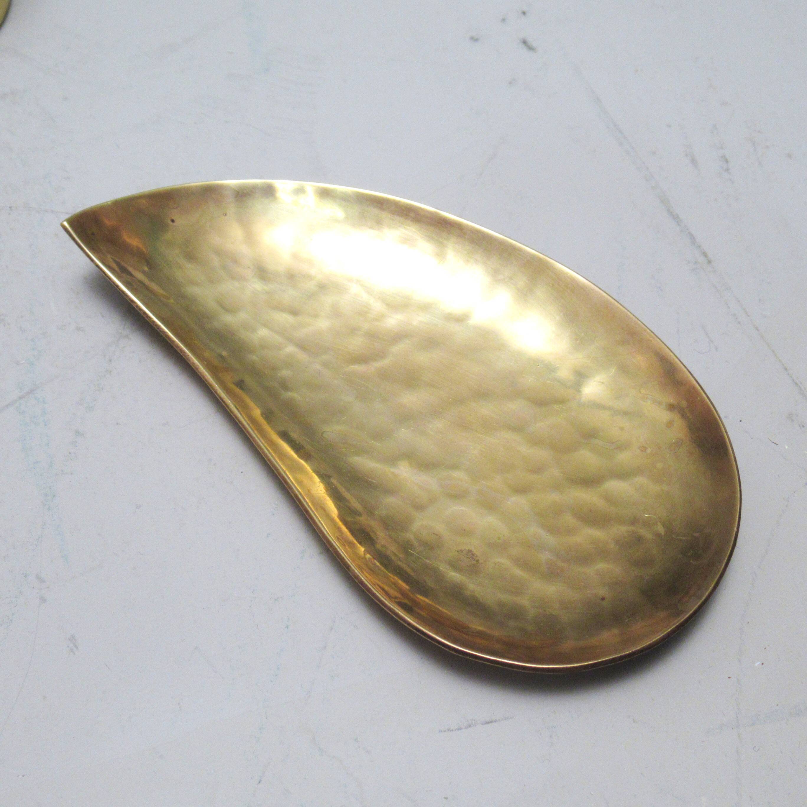 Brass vide poche by Albert Wall Dettingen circa 1950