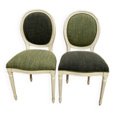 Chaises médaillon