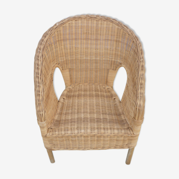 Child chair in rattan