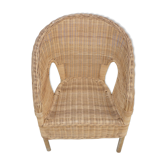 Fauteuil enfant en rotin