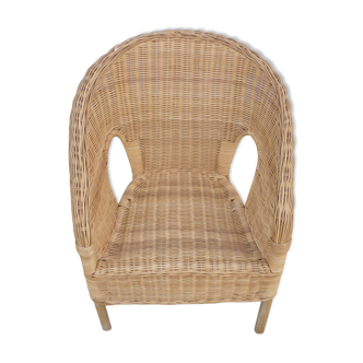 Child chair in rattan