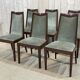 Suite of 6 teak chairs from the brand G-Plan