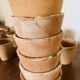Lot de 10 pots en terre cuite circa 1930 graineterie