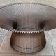 Table basse par Warren Platner - Edition limitée Knoll bronze 2020