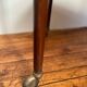 Vintage compass leg serving table